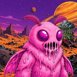 Oozlings #5359, Mutant Moth · Ship Junkyard