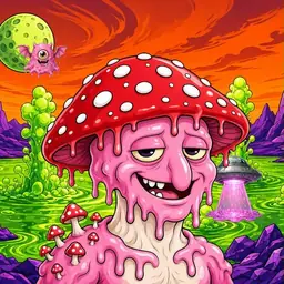 Oozlings #5402, Mushroom Head · Acid Lake
