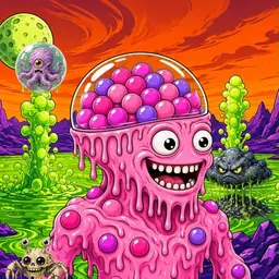 Oozlings #5507, Gumball Brain · Acid Lake