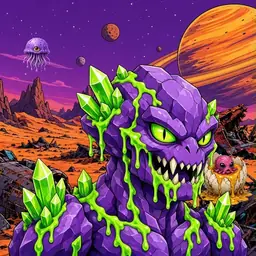 Oozlings #5527, Crystal Rock · Ship Junkyard