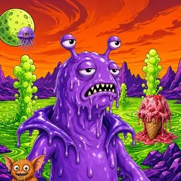 Oozlings #5543, Slug · Acid Lake