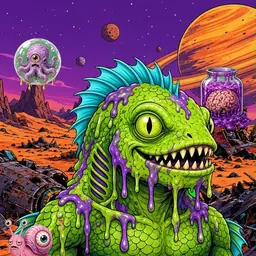 Oozlings #5579, Swamp Fish · Ship Junkyard