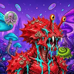 Oozlings #5582, Crab · Fungus Forest