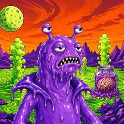 Oozlings #5593, Slug · Acid Lake