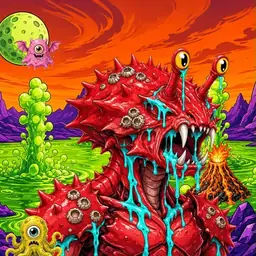 Oozlings #579, Crab · Acid Lake