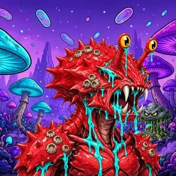 Oozlings #5794, Crab · Fungus Forest