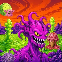 Oozlings #5862, Squid · Acid Lake