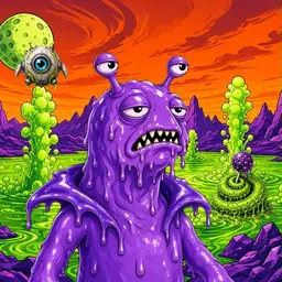 Oozlings #5921, Slug · Acid Lake