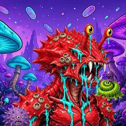 Oozlings #5977, Crab · Fungus Forest