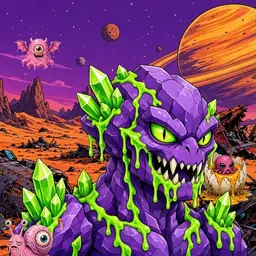 Oozlings #6003, Crystal Rock · Ship Junkyard