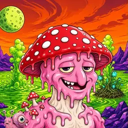 Oozlings #6004, Mushroom Head · Acid Lake