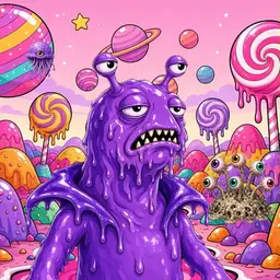Oozlings #6015, Slug · Candy Planet