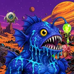 Oozlings #6109, Anglerfish · Ship Junkyard