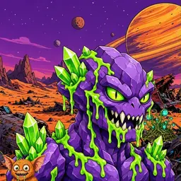 Oozlings #6117, Crystal Rock · Ship Junkyard