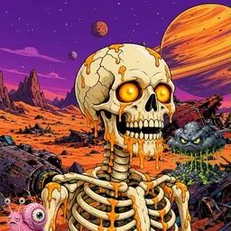 Oozlings #6146, Skull · Ship Junkyard