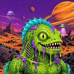 Oozlings #6153, Swamp Fish · Ship Junkyard
