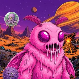 Oozlings #6177, Mutant Moth · Ship Junkyard