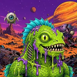 Oozlings #6179, Swamp Fish · Ship Junkyard