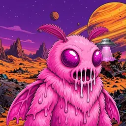 Oozlings #6224, Mutant Moth · Ship Junkyard