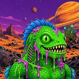 Oozlings #6240, Mutated Swamp Fish · Ship Junkyard