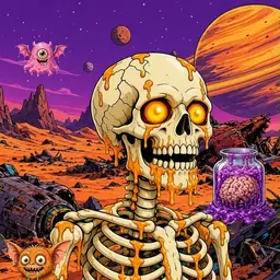 Oozlings #6290, Skull · Ship Junkyard