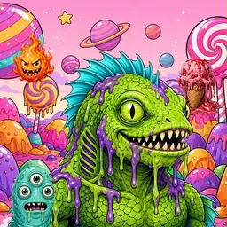 Oozlings #6318, Swamp Fish · Candy Planet