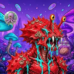 Oozlings #6320, Crab · Fungus Forest