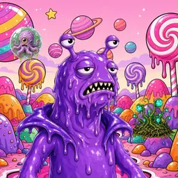 Oozlings #6335, Slug · Candy Planet