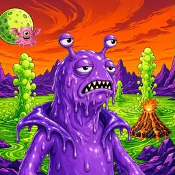 Oozlings #6365, Slug · Acid Lake