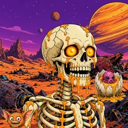 Oozlings #6369, Skull · Ship Junkyard