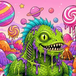 Oozlings #6379, Swamp Fish · Candy Planet
