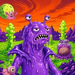 Oozlings #638, Slug · Acid Lake