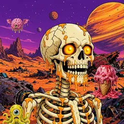Oozlings #6388, Skull · Ship Junkyard