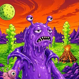 Oozlings #6396, Slug · Acid Lake