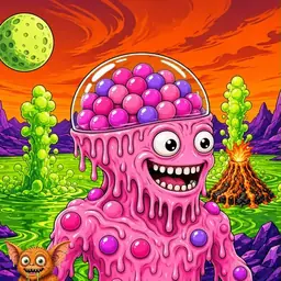 Oozlings #6399, Gumball Brain · Acid Lake