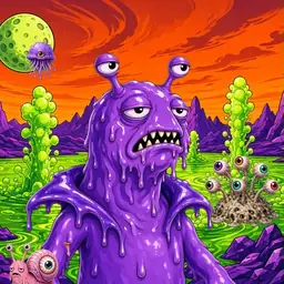 Oozlings #6469, Slug · Acid Lake