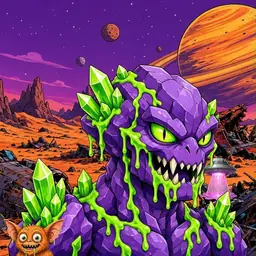 Oozlings #6500, Crystal Rock · Ship Junkyard