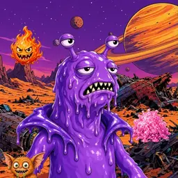Oozlings #655, Slug · Ship Junkyard