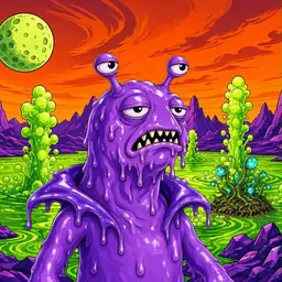 Oozlings #6575, Slug · Acid Lake