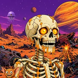 Oozlings #6590, Skull · Ship Junkyard
