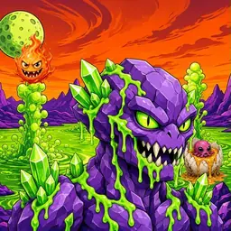 Oozlings #6594, Crystal Rock · Acid Lake