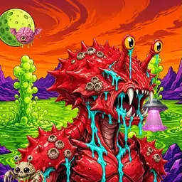 Oozlings #6686, Crab · Acid Lake