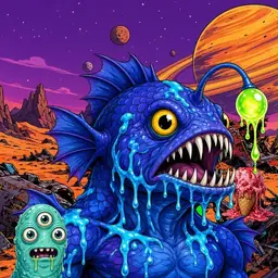 Oozlings #6697, Anglerfish · Ship Junkyard
