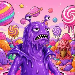 Oozlings #6705, Slug · Candy Planet