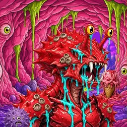 Oozlings #6730, Crab · Flesh Cave