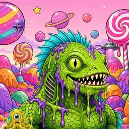 Oozlings #6759, Swamp Fish · Candy Planet