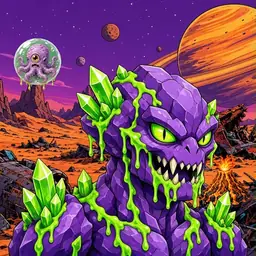 Oozlings #6784, Crystal Rock · Ship Junkyard