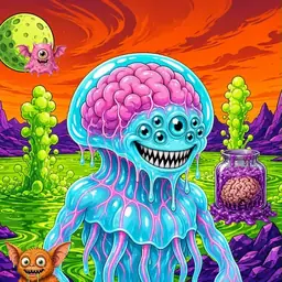 Oozlings #6794, Jellyfish Brain · Acid Lake