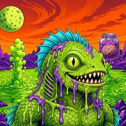 Oozlings #6798, Swamp Fish · Acid Lake