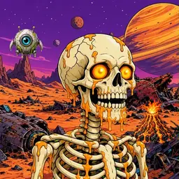 Oozlings #6882, Skull · Ship Junkyard